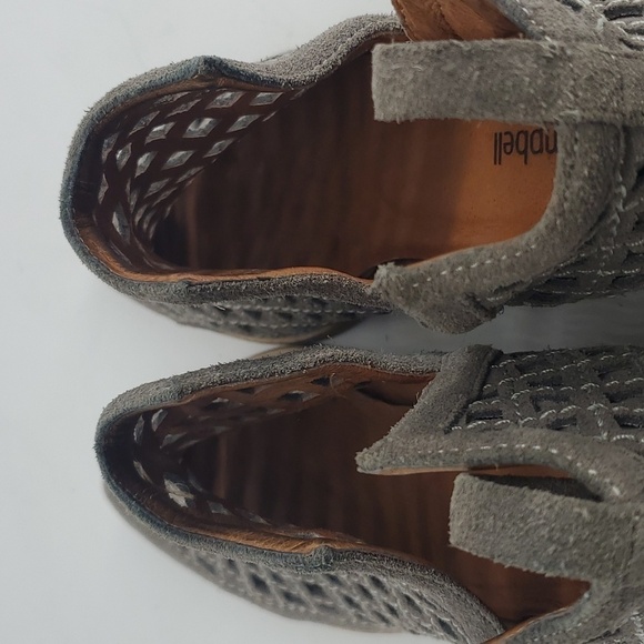 Anthropologie Jeffrey Campbell Suede Ankle Boots Size 8.5 - Picture 7 of 16